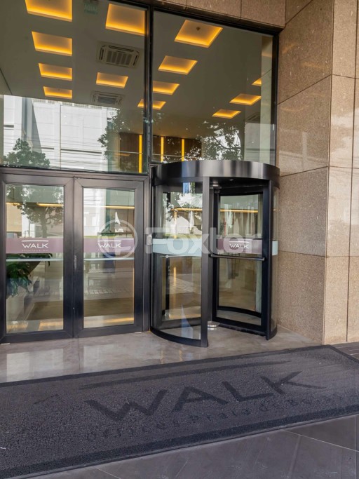 Entrada do Walk Offices — localização da clínica da Dra. Franciele Sanchez